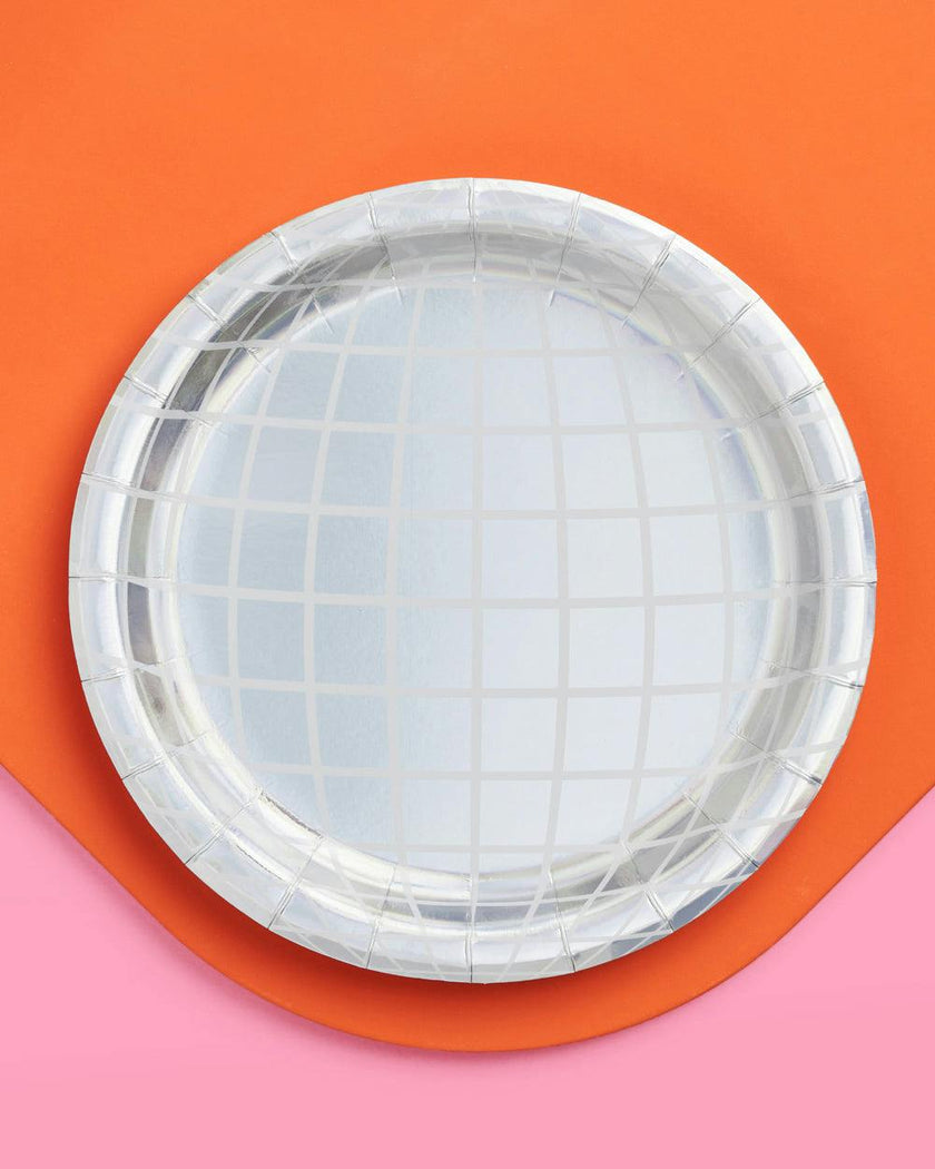 It's Disco, Baby! Plates - 25 paper plates