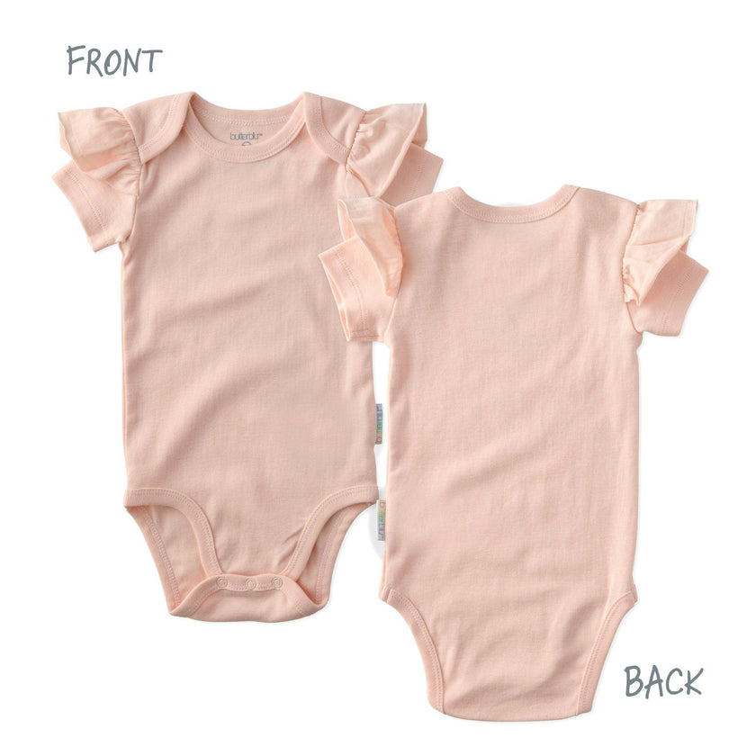 RORY 10-Pack Short Sleeve Ruffle Bodysuits
