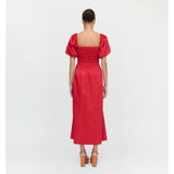 The Julia Dress - Carmine Red