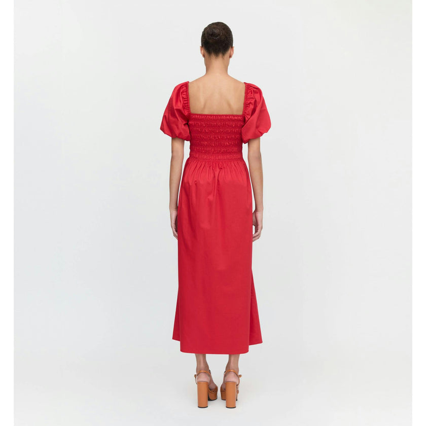 The Julia Dress - Carmine Red