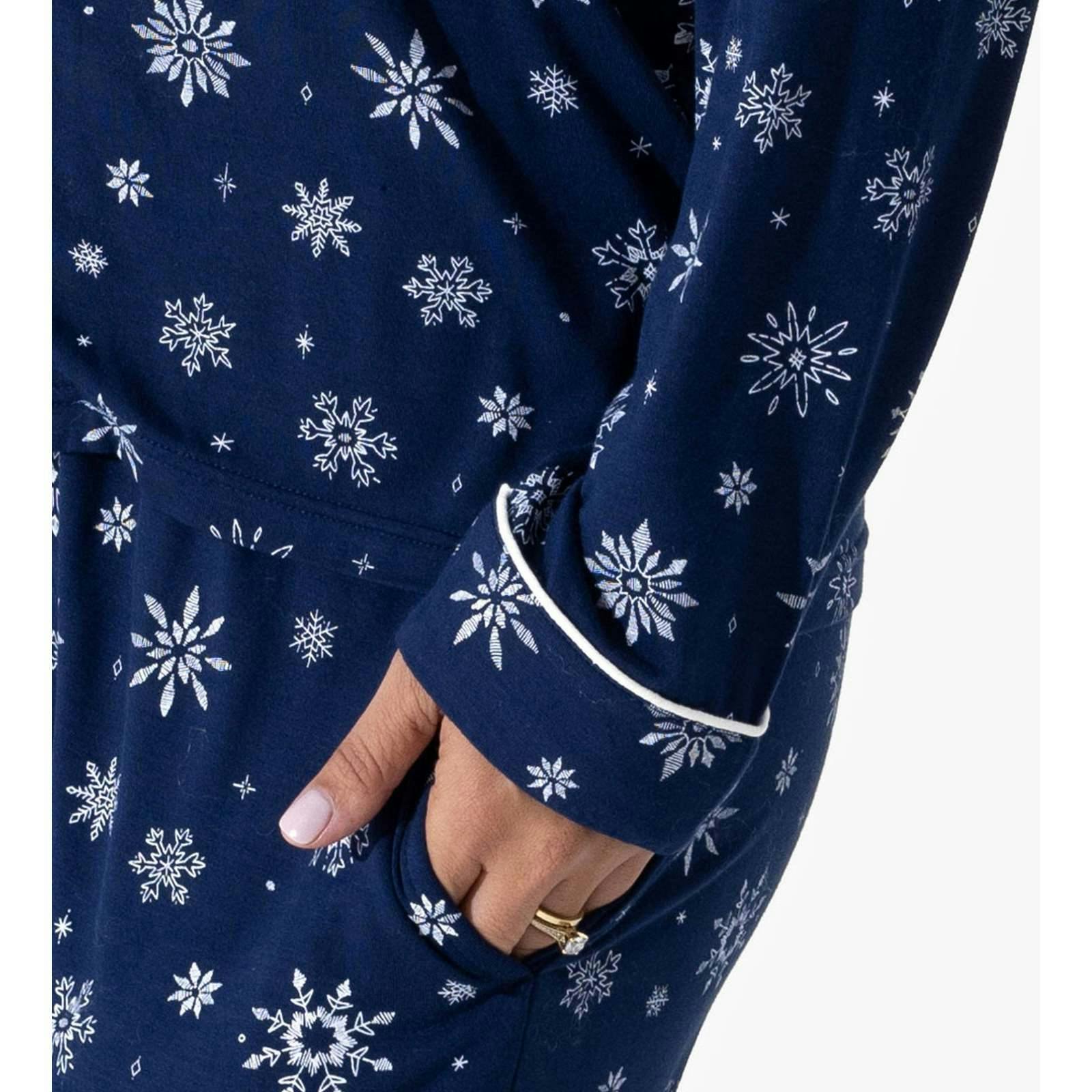 Snowflake Bamboo Women's Pajama Set