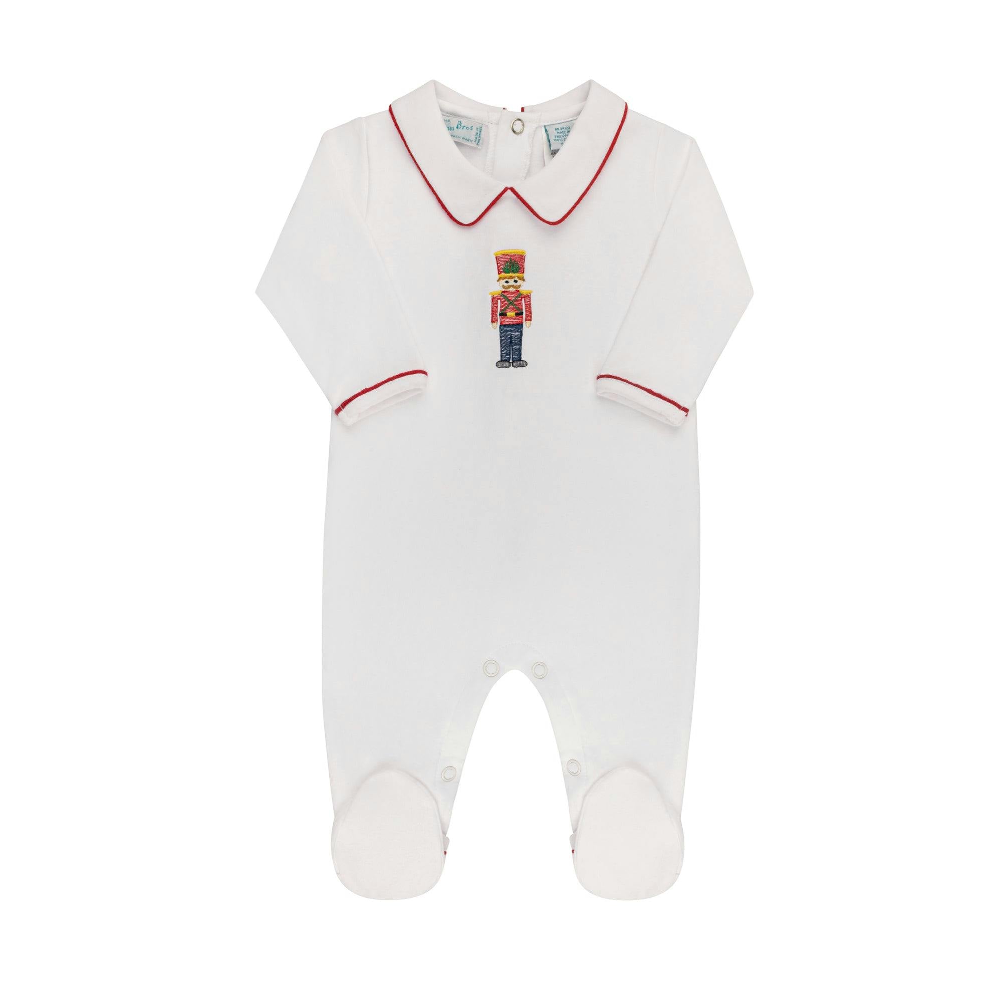 Boys Little Soldier Cotton Romper
