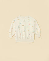 Organic Weekend Sweatshirt in City Scenes