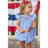 Smocked Bishop Bubble - Flags