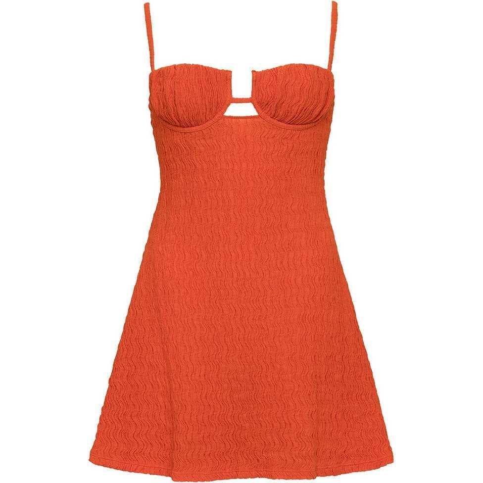 Petal Short Slip Dress
