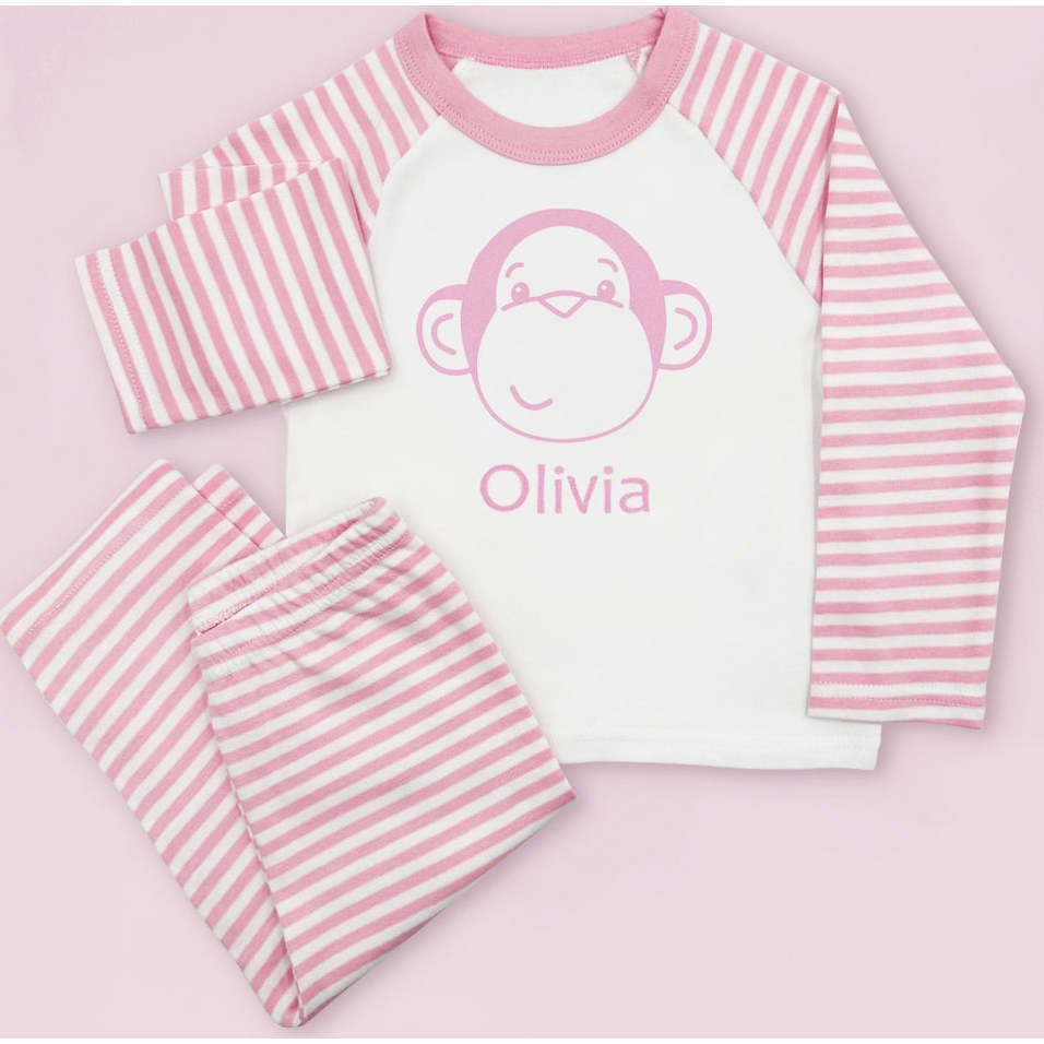 Personalized Morris Soft Toy With Baby Pyjamas
