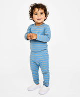 Edward One-piece, Blue Fine Stripe