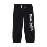 Black Overlogo Sweatpants