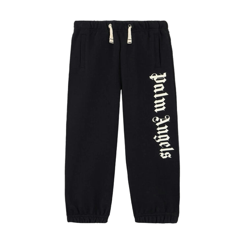 Black Overlogo Sweatpants
