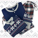 FAIR ISLE + FLANNEL Matching Family Christmas Pajamas