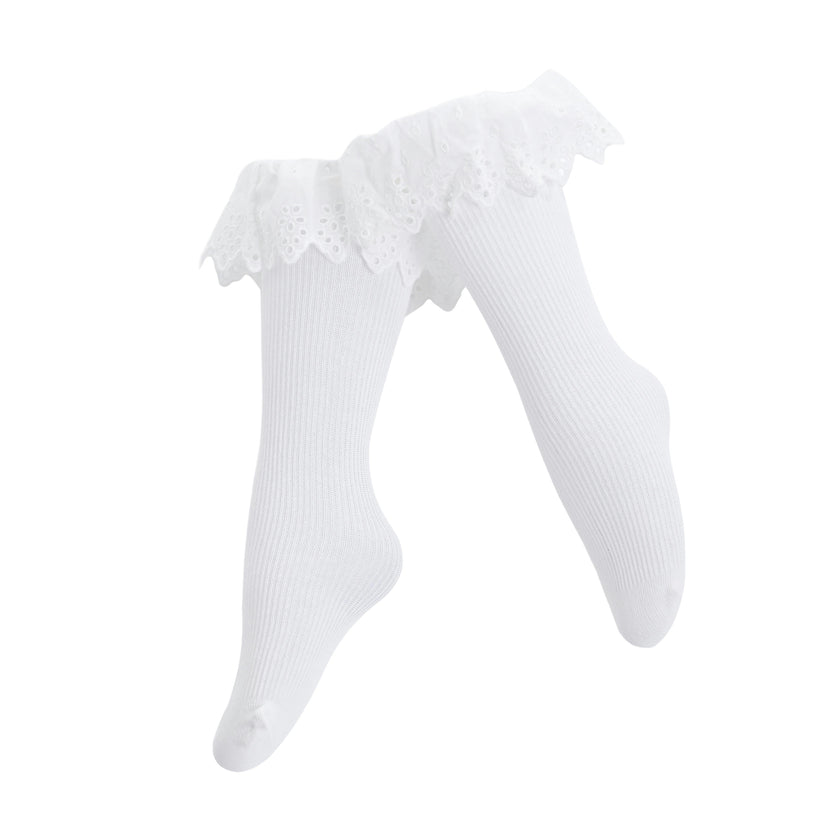 Trim Skirt Socks