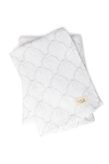 Bow Print Cotton Swaddle