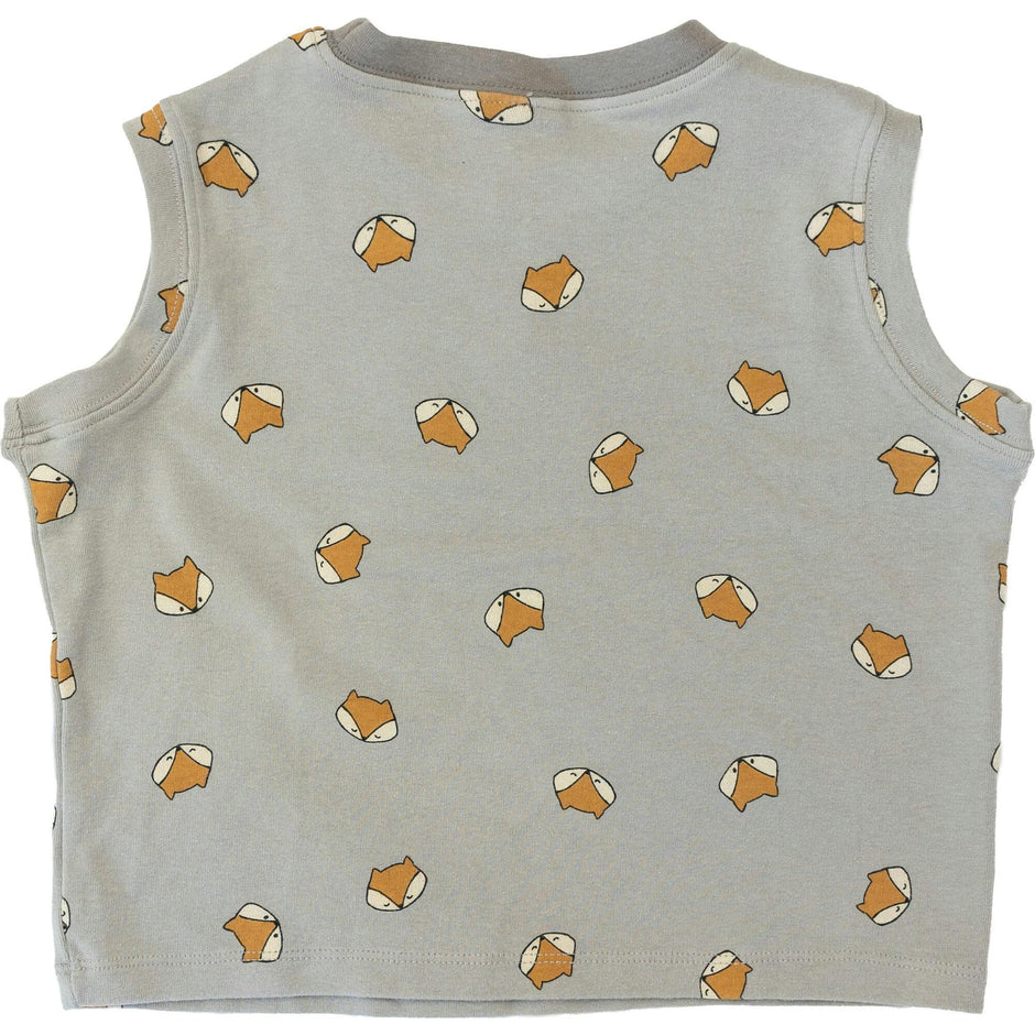 fox tee sleeveless