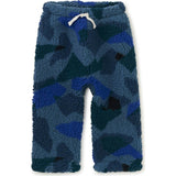 Teddy Fleece Baby Pants, Blue