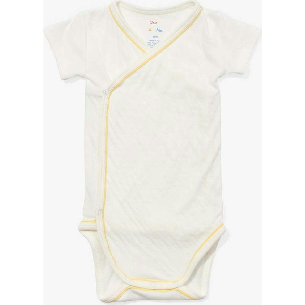 Crossbody Short Sleeve One-piece