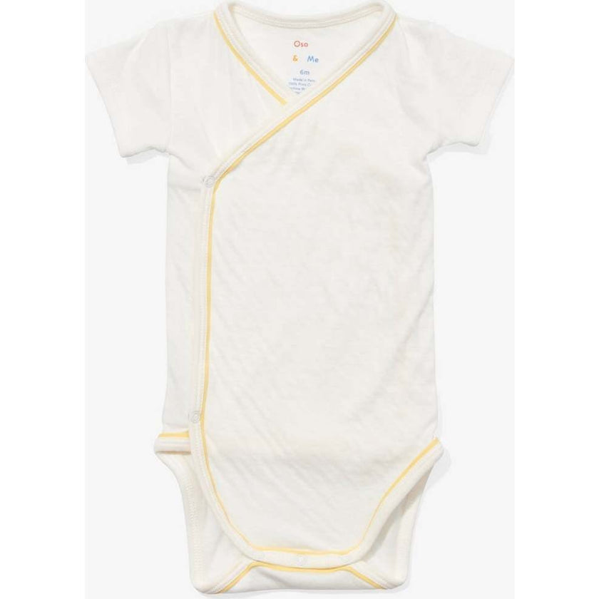 Crossbody Short Sleeve One-piece