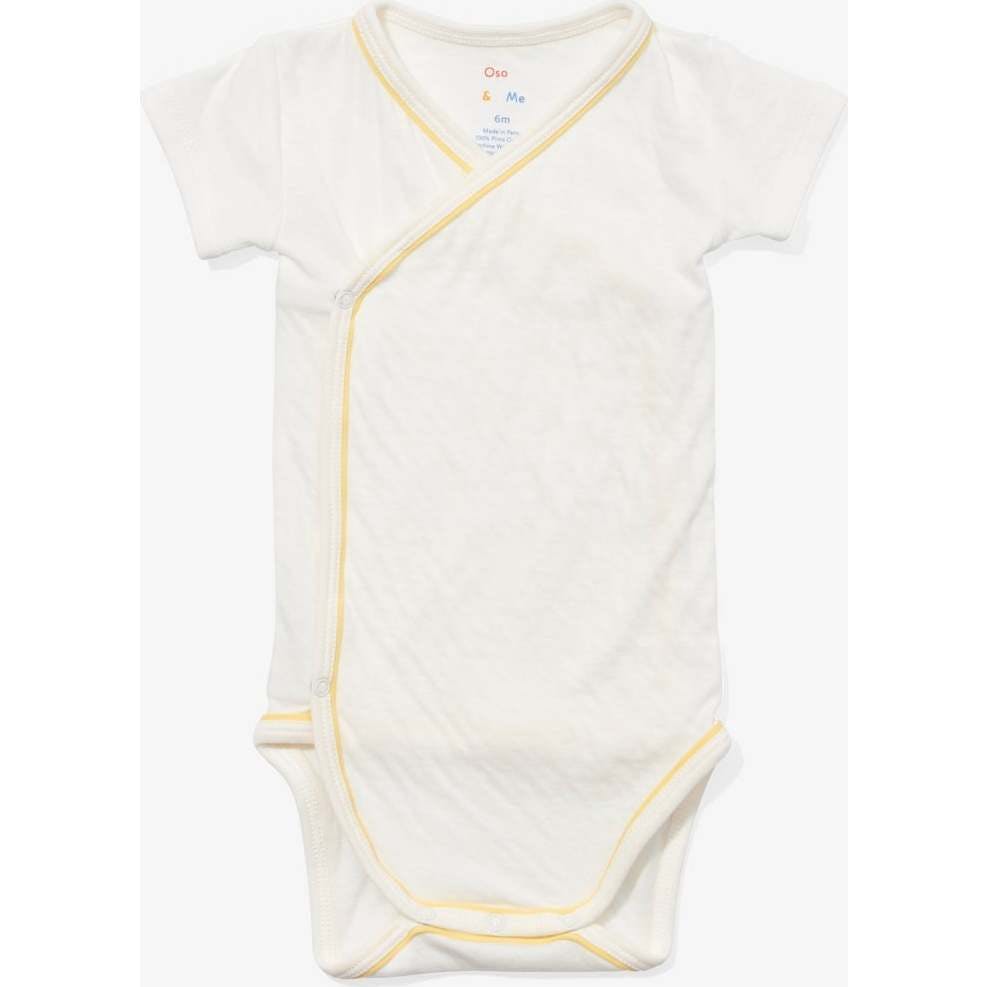 Crossbody Short Sleeve One-piece