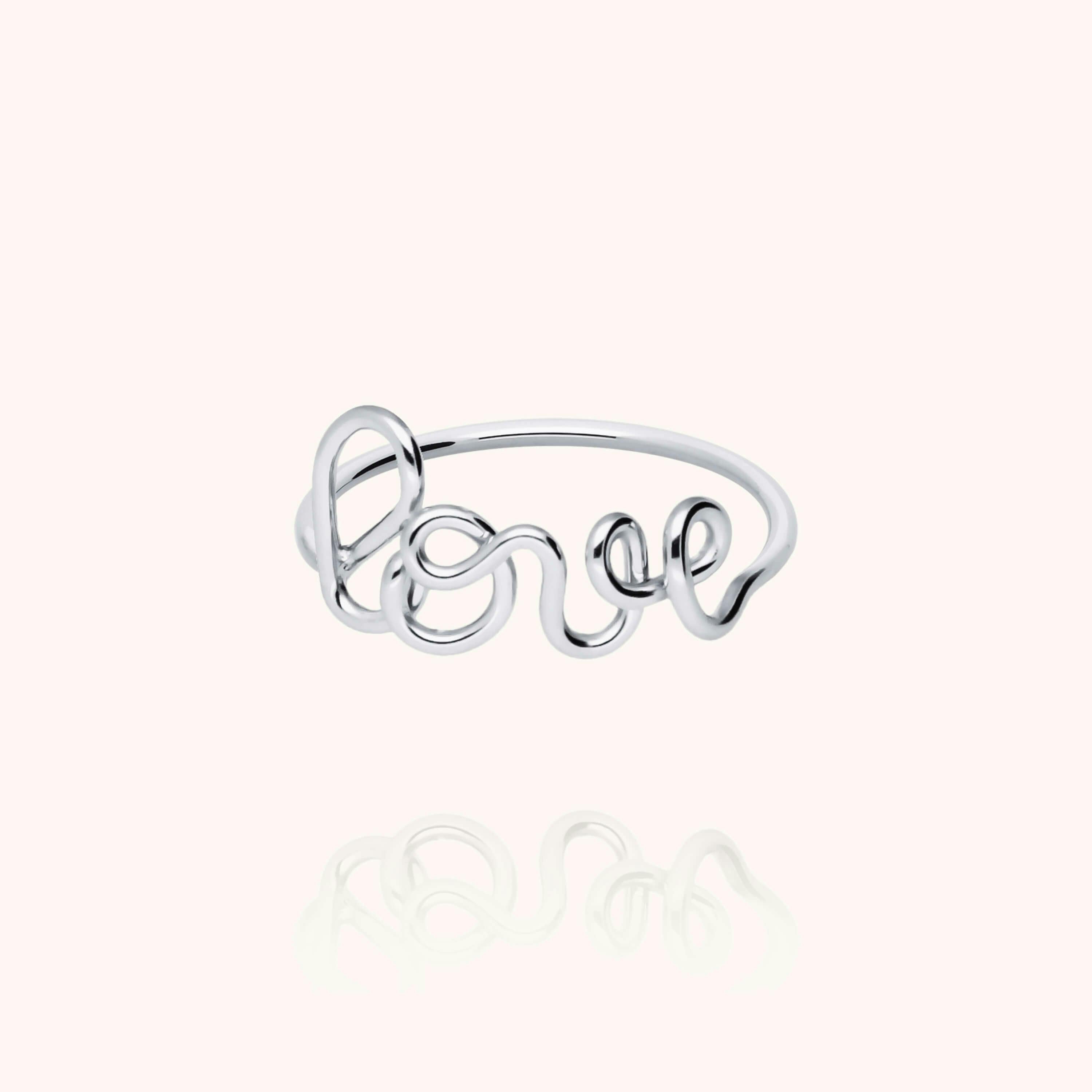 Women's Original Love Ring, Silver