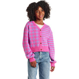 Big Kids Stripe Cardigan