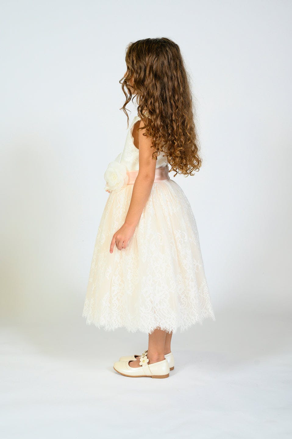 White Comanche Dress