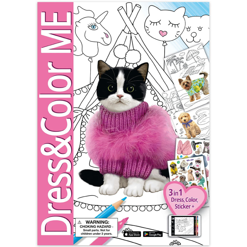 Dress & Color ME: Cute Animals