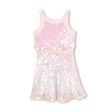 Light Pink Sequin Kids’ Dress