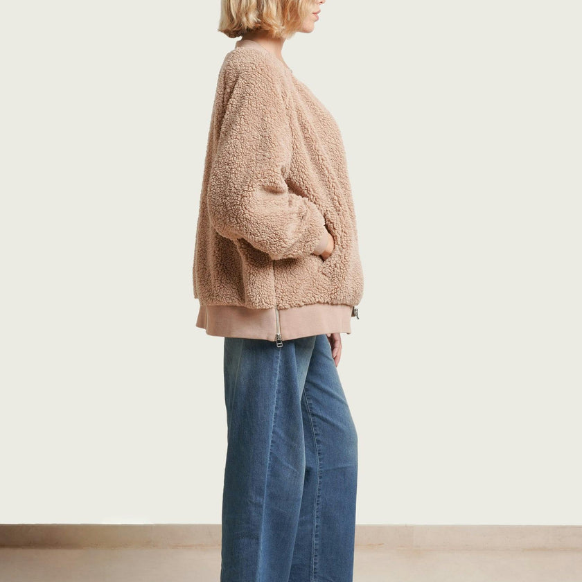 Cozy Before & After Jacket