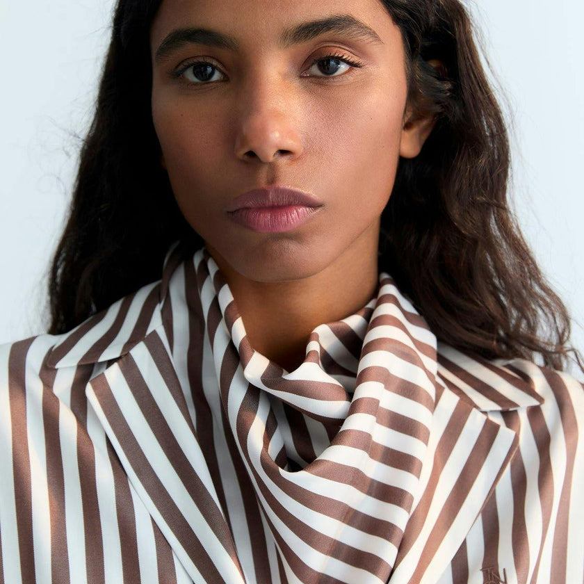 Anika Woman Shirt Roast Stripes