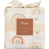 Parker Quilted Change Pad Cover (Rainbow)
