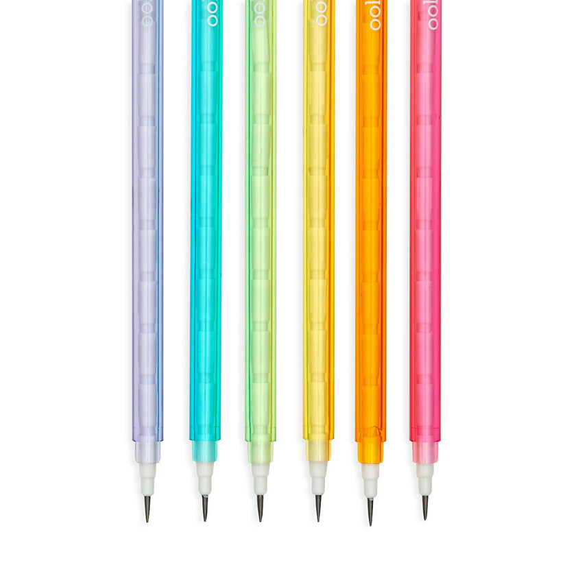 Stay Sharp Pencils - Rainbow - Set of 6