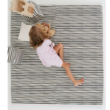 Bold Stripe Vegan Leather Mat