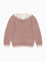 Dark Rose Blanca Merino Girl Jumper