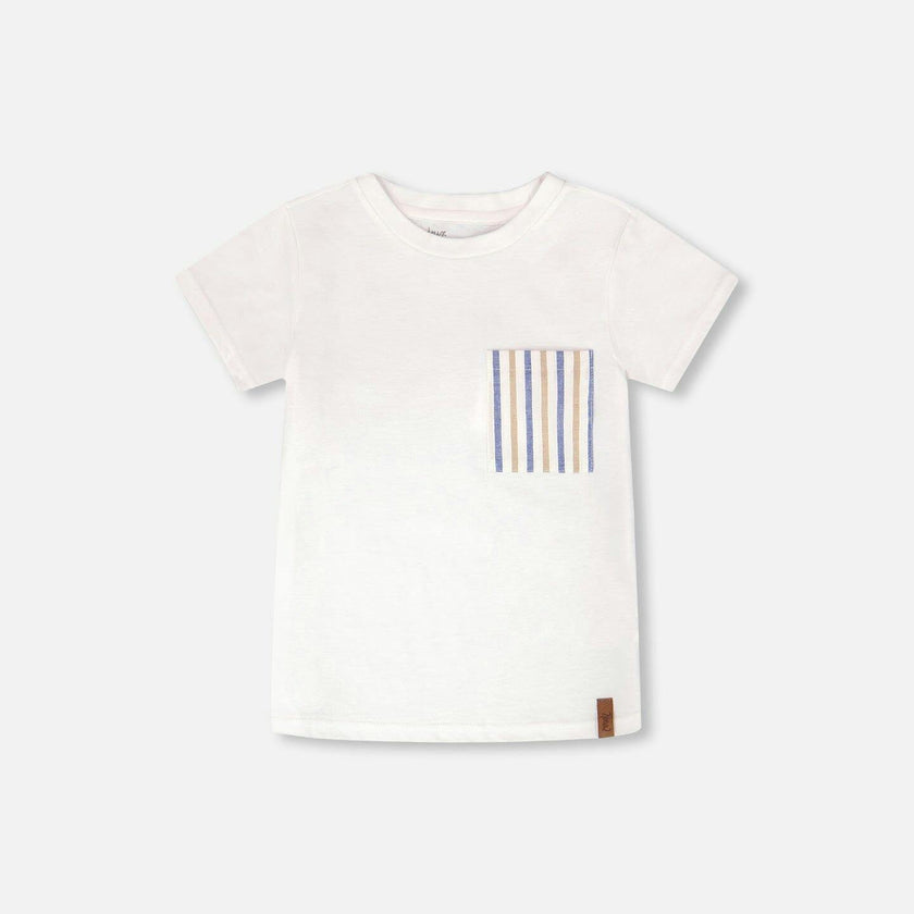 Jersey T-Shirt With Chest Pocket
