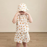 Organic Raglan Shirt & Shorts Set