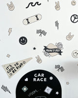 Peel & Stick Fabric Wall Stickers