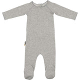 Wave Stripe Footie