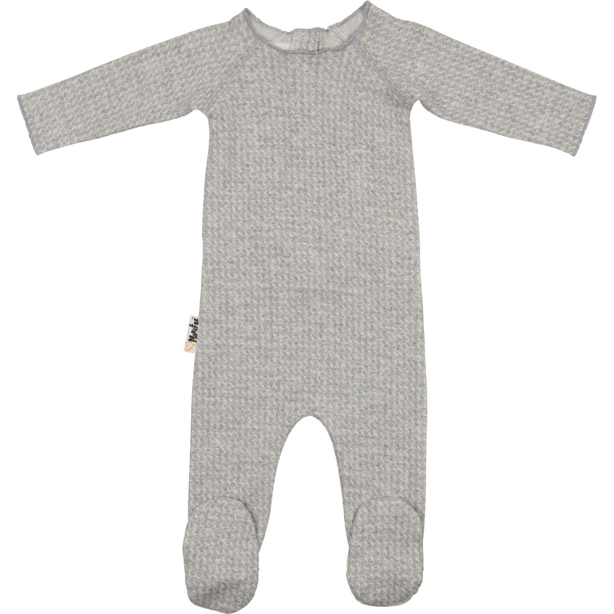 Wave Stripe Footie