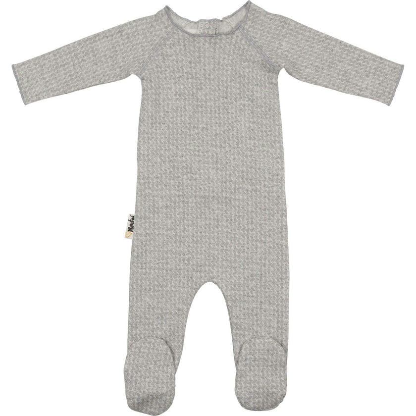 Wave Stripe Footie