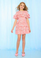 Allyson Frill Mini Dress