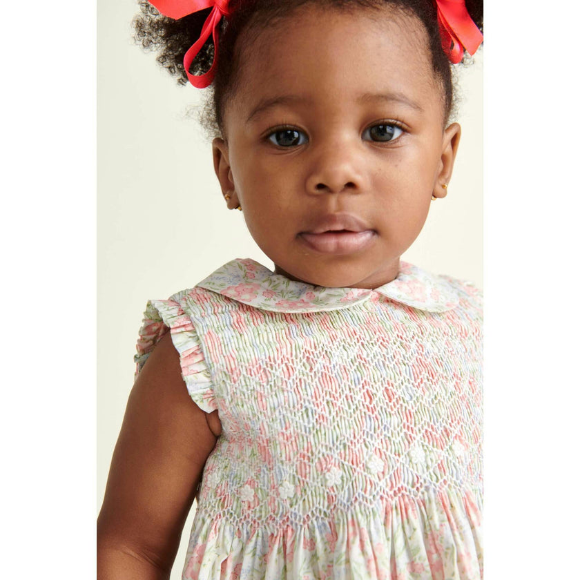 Hand-Smocked Baby Dress Tansy