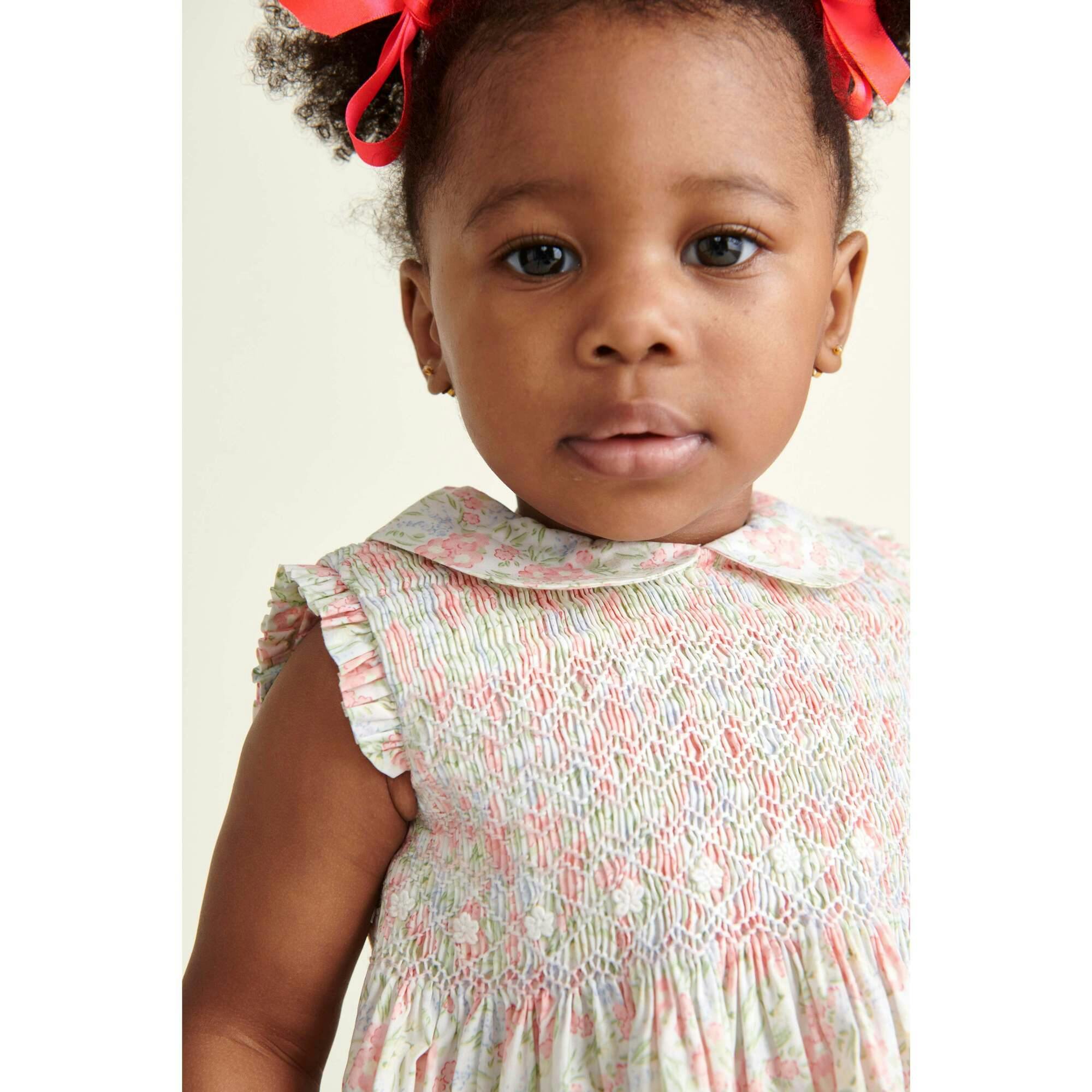 Hand-Smocked Baby Dress Tansy