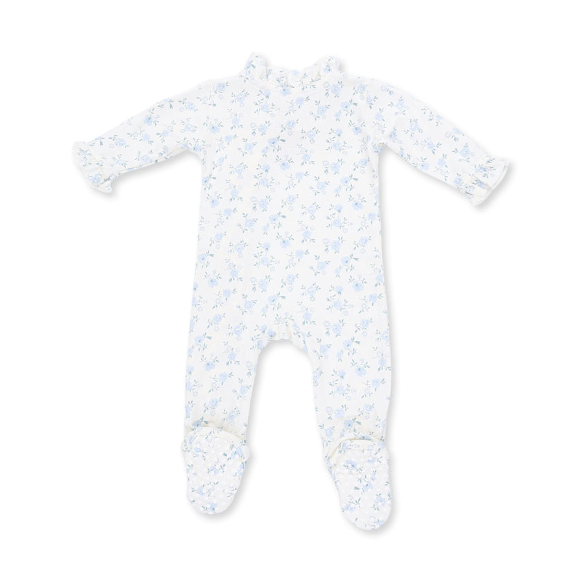 Rose Briar - Kimono Ruffle Snap Footie