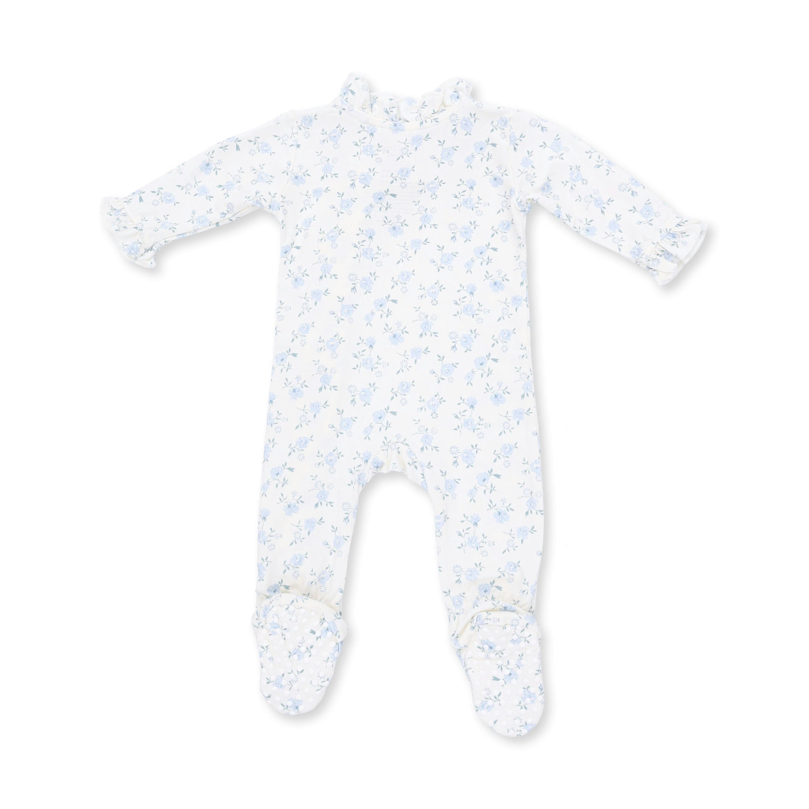 Rose Briar - Kimono Ruffle Snap Footie