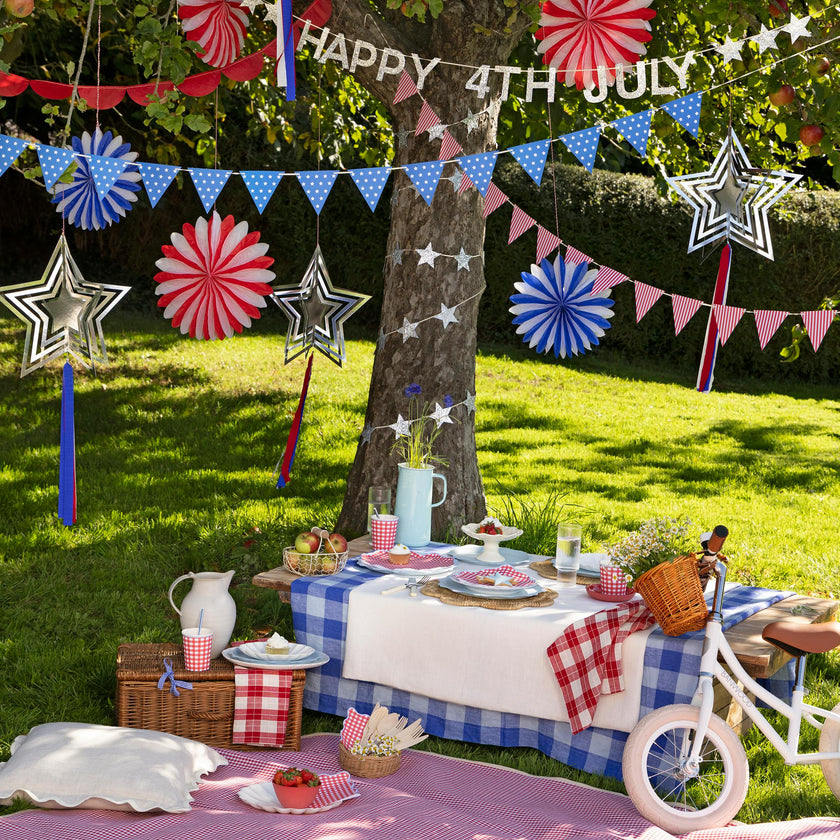 4th July Stars & Stripes Garland Set