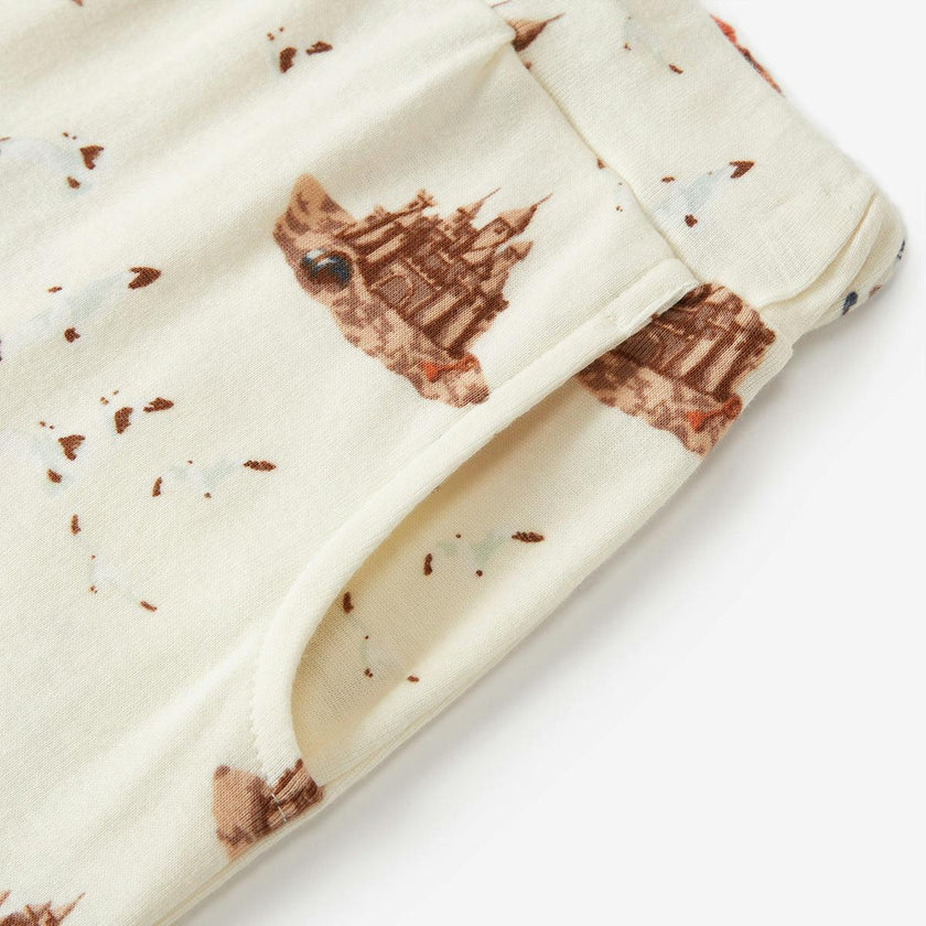 Sandcastle Organic Cotton Baby Jogger Pants
