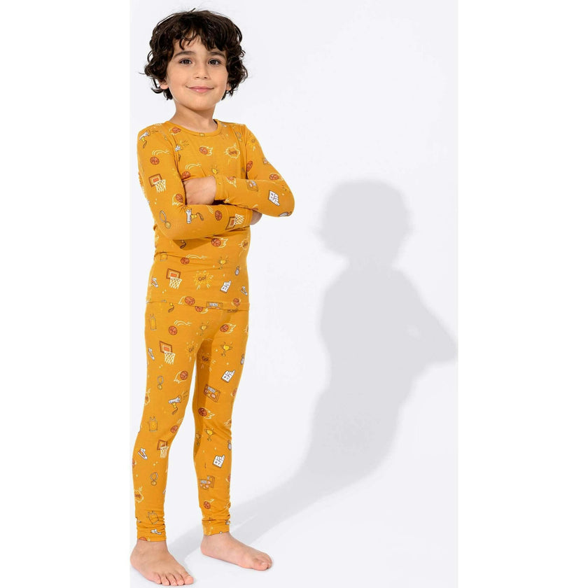 Basketball Bamboo Kids Pajamas