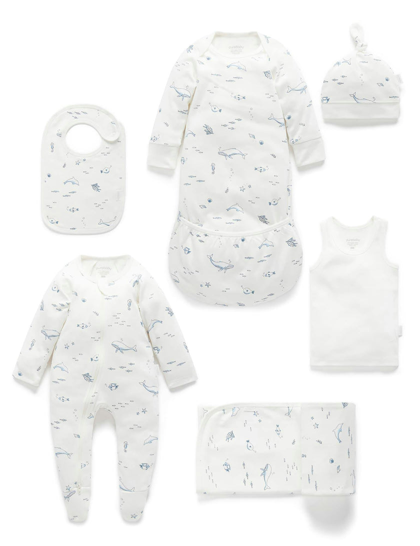 Newborn Hospital Pack Vanilla Nautical Pack