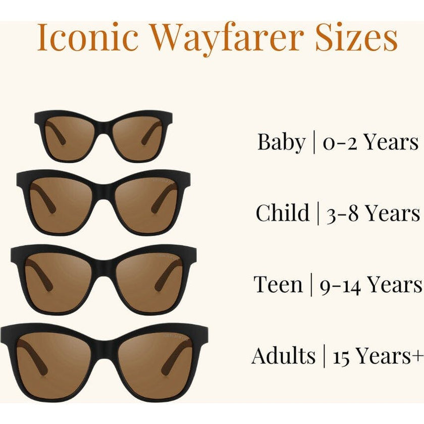 Iconic Wayfarer Ombre | Polarized Sunglasses | Child | 3-8 Y