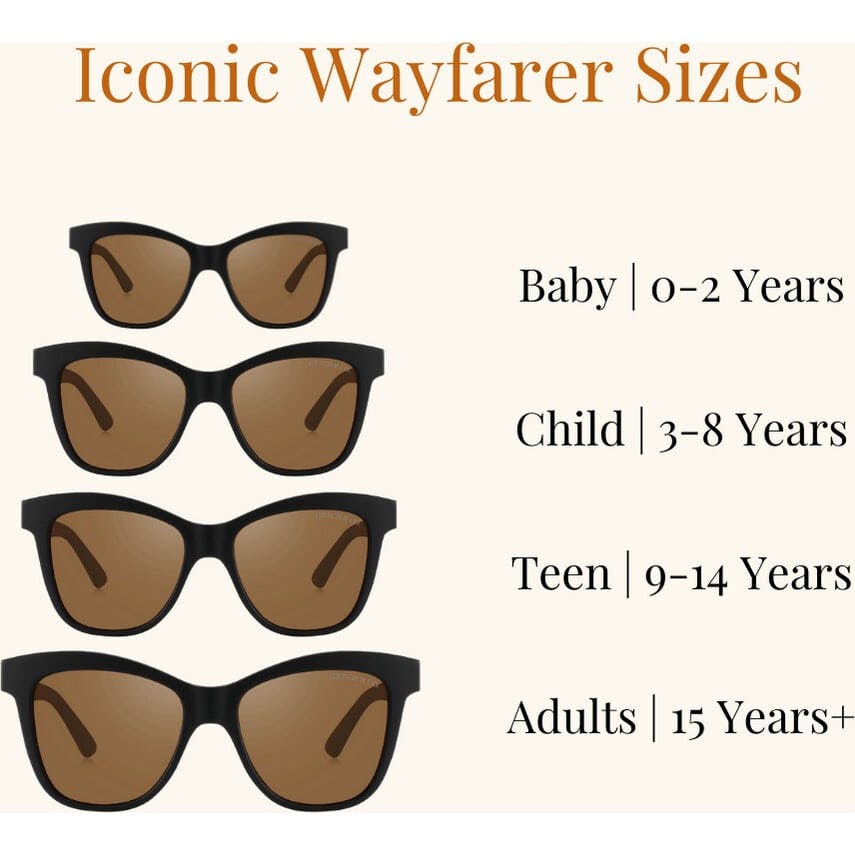 Iconic Wayfarer Ombre | Polarized Sunglasses | Baby | 0-2 Y