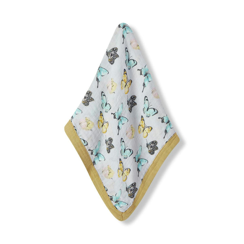 Mini Lovey Two-Layer Muslin Security Blanket
